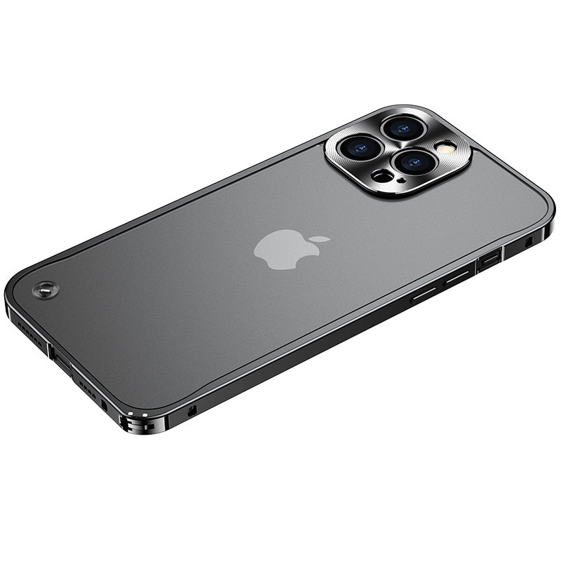Case para iPhone em Alumínio Aeronáutico - Proteção Metálica