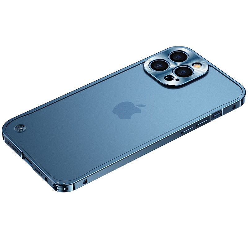 Case para iPhone em Alumínio Aeronáutico - Proteção Metálica