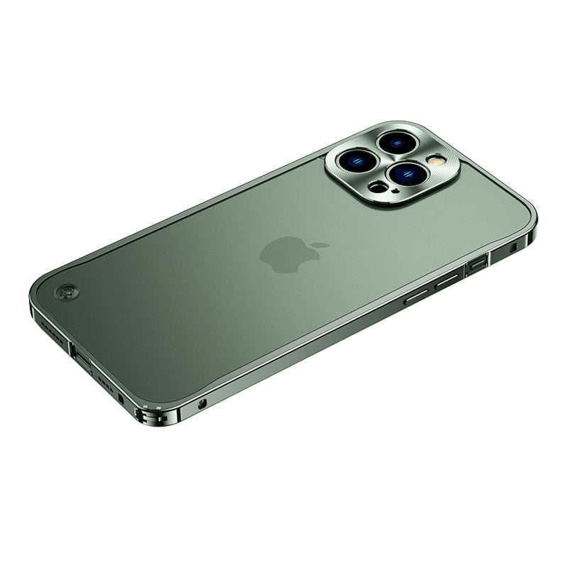 Case para iPhone em Alumínio Aeronáutico - Proteção Metálica