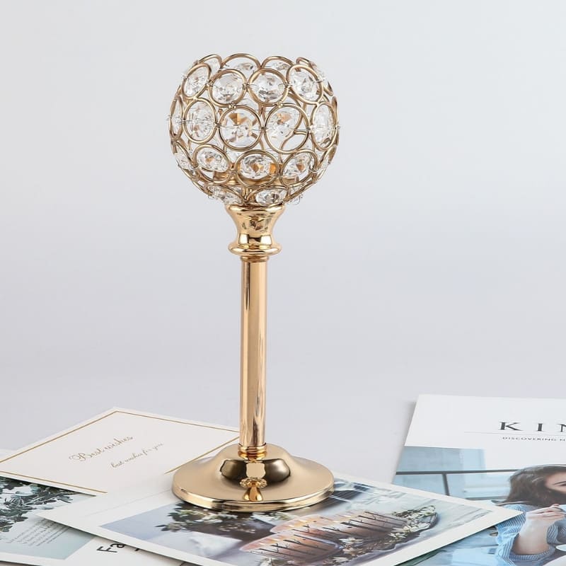 Castiçais de Velas Decorativos de Luxo - Suporte Elegante para Decoração