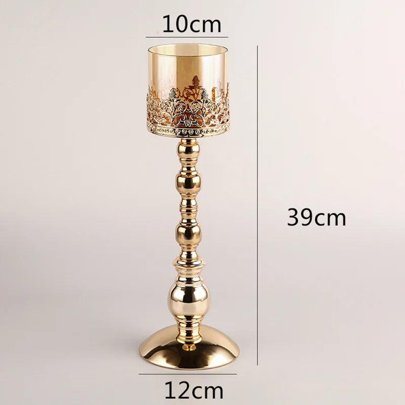 Castiçal Decorativo Elegante com Design Moderno para Ambientes Sofisticados