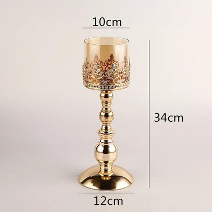 Castiçal Decorativo Elegante com Design Moderno para Ambientes Sofisticados