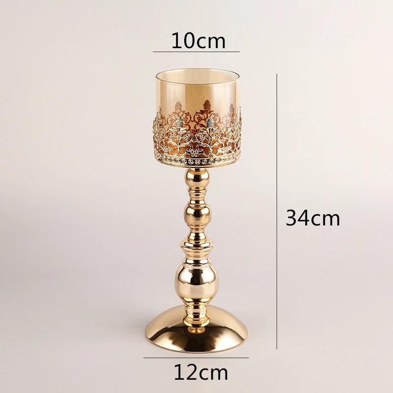 Castiçal Decorativo Elegante com Design Moderno para Ambientes Sofisticados