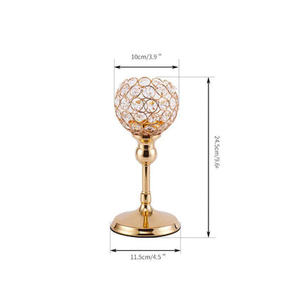 Castiçal Decorativo de Lume para Iluminação Elegante