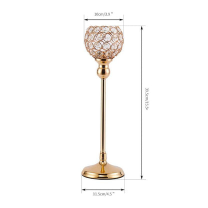 Castiçal Decorativo de Lume para Iluminação Elegante