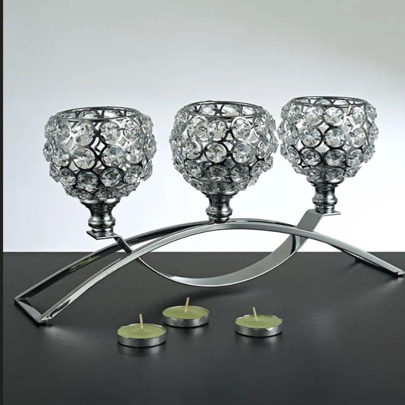 Castiçal Decorativo de Lume para Iluminação Elegante
