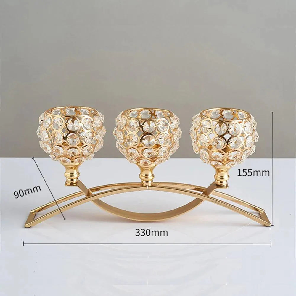Castiçal Decorativo de Lume para Iluminação Elegante