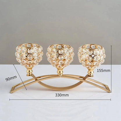 Castiçal Decorativo de Lume para Iluminação Elegante