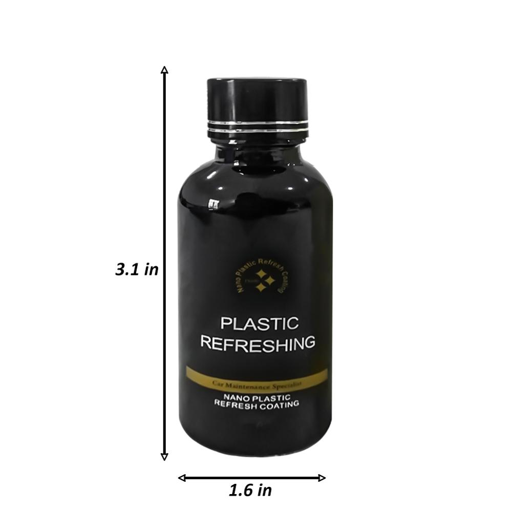 Cera Revitalizadora NanoPlastic - Kit Completo para Restauração de Plásticos, Borrachas e Couros