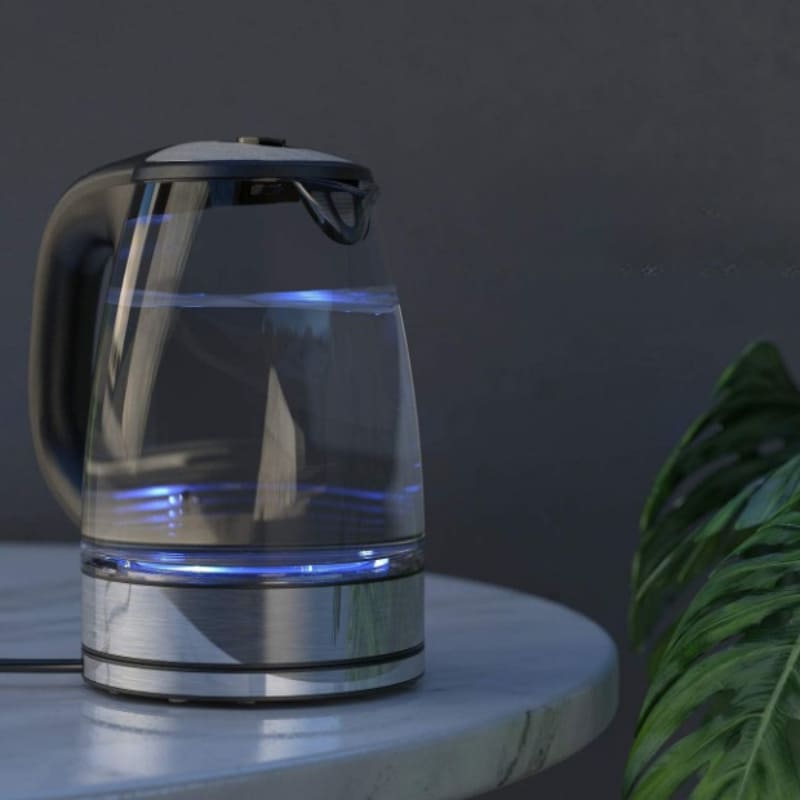 Chaleira Elétrica 2L em Borossilicato 110v/220v - Ideal para Chá e Café