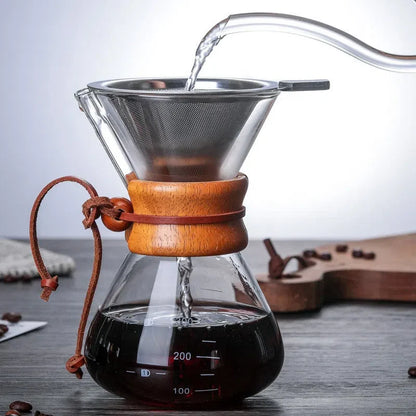 Chemex Coffee Maker - Elegantly Brewed Pour-Over Coffee Carafe