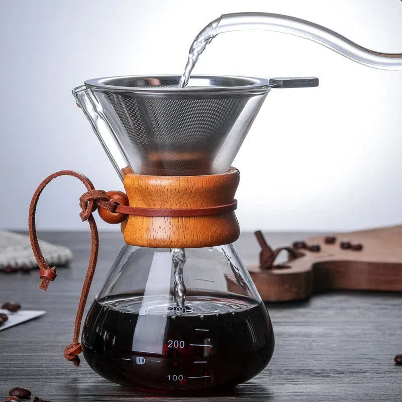 Chemex Coffee Maker - Elegantly Brewed Pour-Over Coffee Carafe
