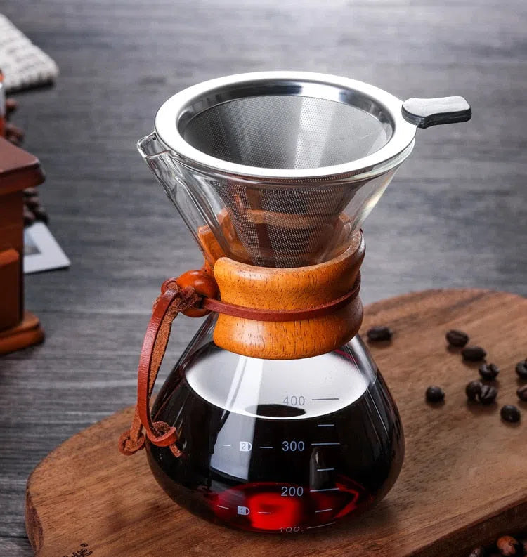 Chemex Coffee Maker - Elegantly Brewed Pour-Over Coffee Carafe