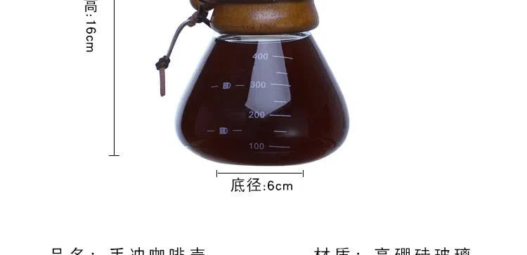 Chemex Coffee Maker - Elegantly Brewed Pour-Over Coffee Carafe