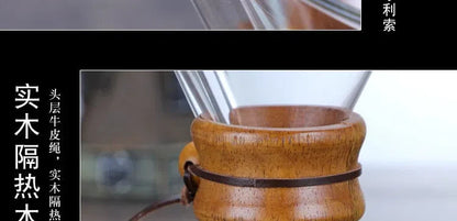 Chemex Coffee Maker - Elegantly Brewed Pour-Over Coffee Carafe