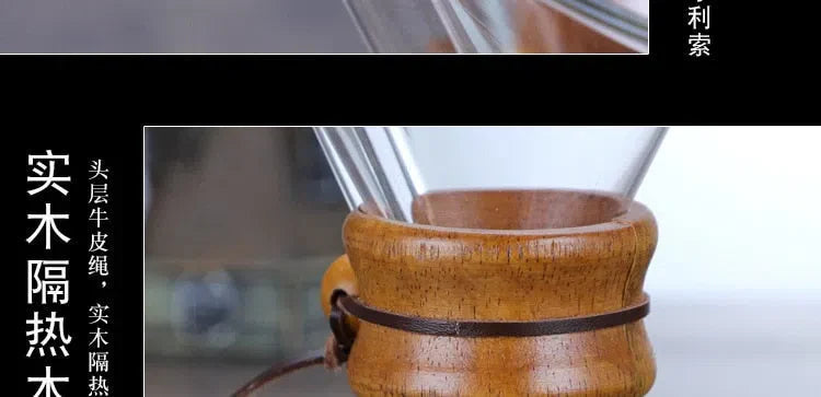 Chemex Coffee Maker - Elegantly Brewed Pour-Over Coffee Carafe