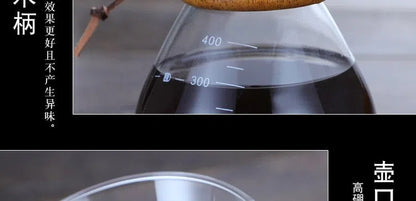 Chemex Coffee Maker - Elegantly Brewed Pour-Over Coffee Carafe