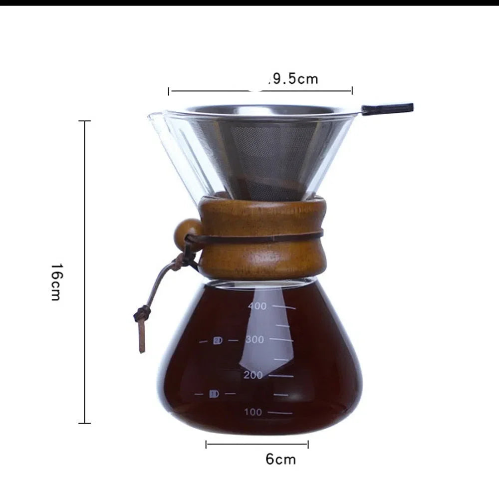 Chemex Coffee Maker - Elegantly Brewed Pour-Over Coffee Carafe