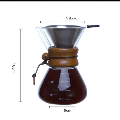 Chemex Coffee Maker - Elegantly Brewed Pour-Over Coffee Carafe