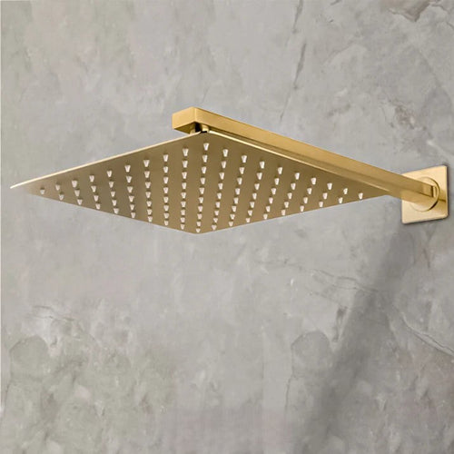 Chuveiro Dourado de Aço Inoxidável para Banheiro - Design Moderno e Elegante