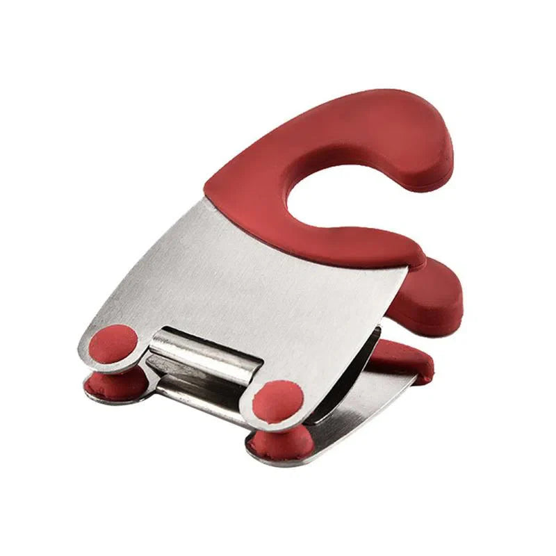 Clips para Panelas com Suporte para Colheres - Acessório Prático de Cozinha