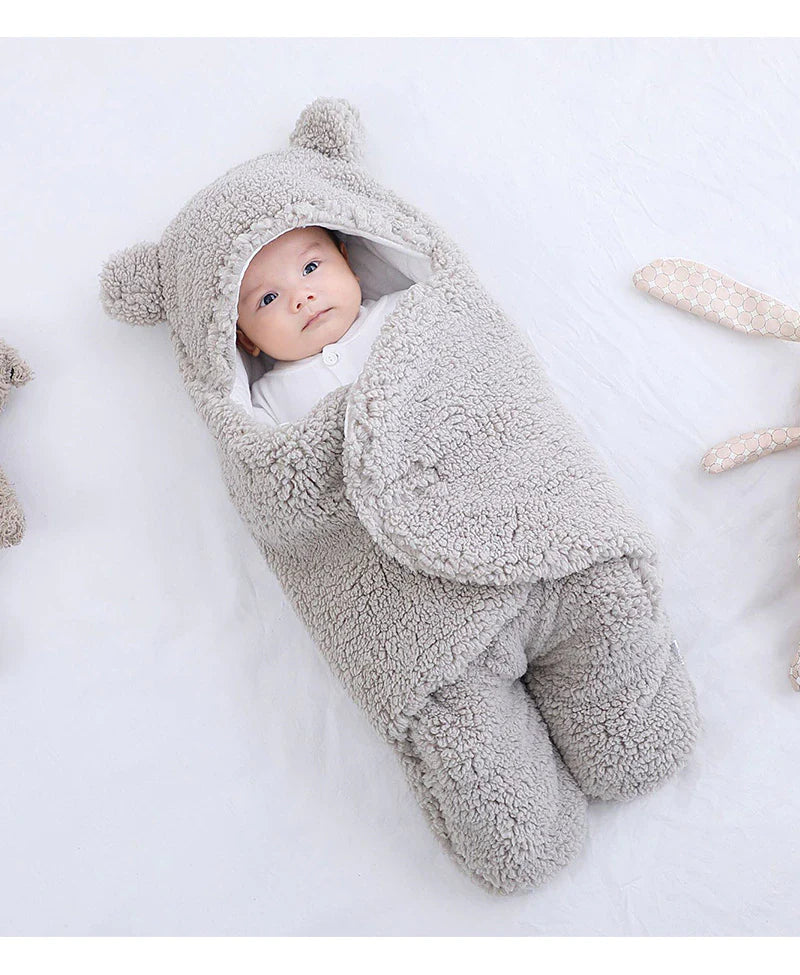 Cobertor de Ursinho para Bebê - Seguro, Confortável e Ideal para Dormir