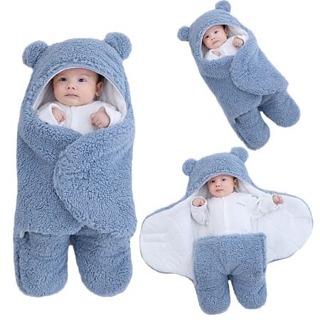 Cobertor de Ursinho para Bebê - Seguro, Confortável e Ideal para Dormir