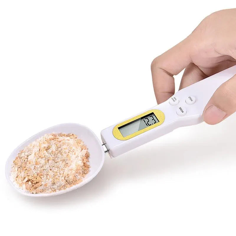 Colher Digital com Balança de Precisão para Medição de Ingredientes