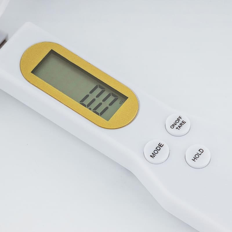 Colher Medidora Digital com Balança Integrada - Precisão na Cozinha