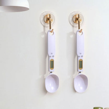 Colher Medidora Digital com Balança Integrada - Precisão na Cozinha