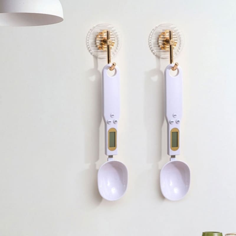 Colher Medidora Digital com Balança Integrada - Precisão na Cozinha