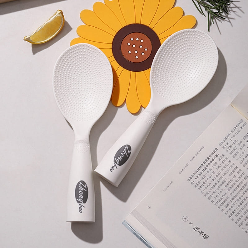 Colher de Arroz Antiaderente em Silicone - Utensílio de Cozinha Prático e Durável