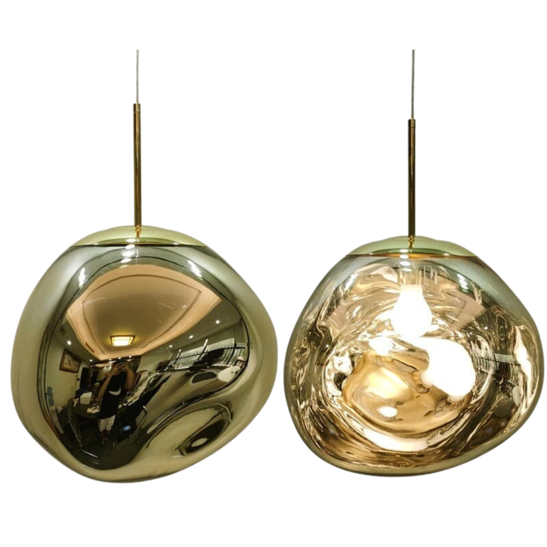 Conjunto Completo de Lustre Pendente Moderno Luxuoso em Lava Macaron Estilo Nórdico