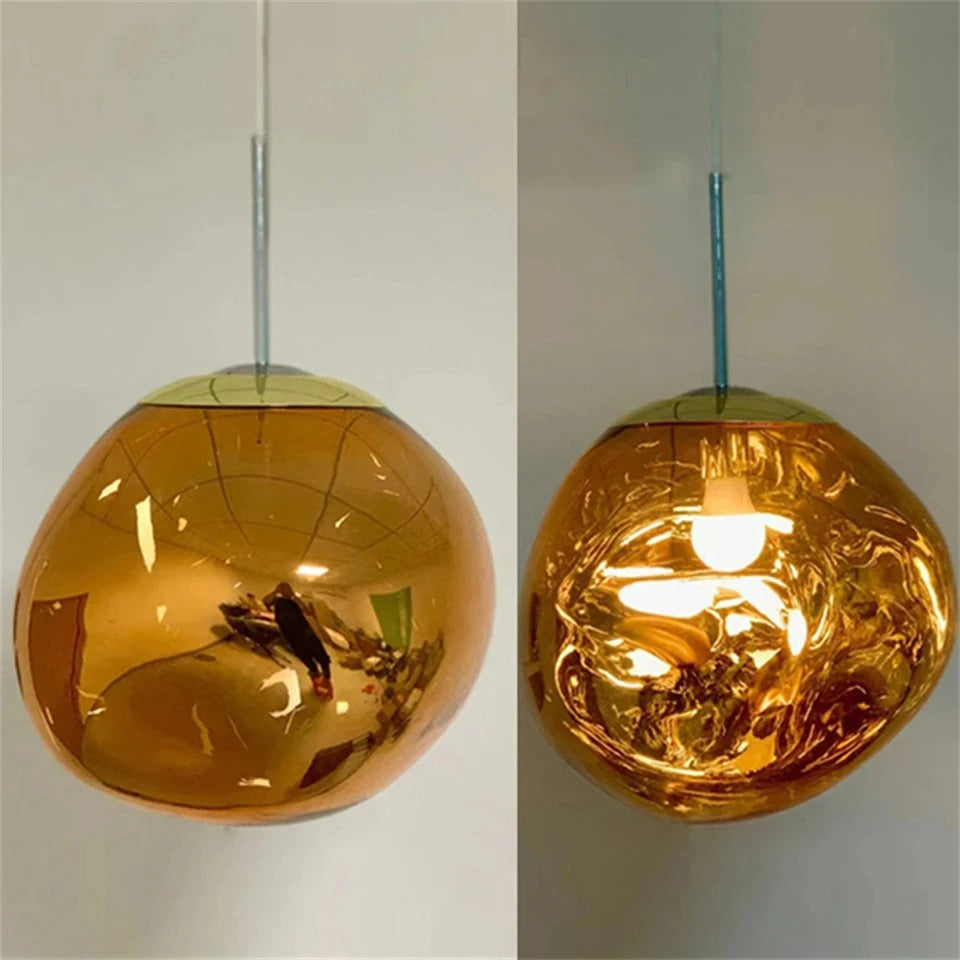 Conjunto Completo de Lustre Pendente Moderno Luxuoso em Lava Macaron Estilo Nórdico