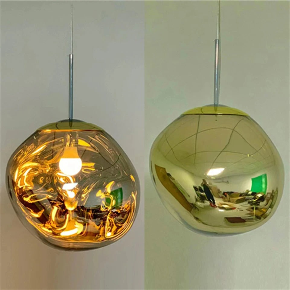 Conjunto Completo de Lustre Pendente Moderno Luxuoso em Lava Macaron Estilo Nórdico