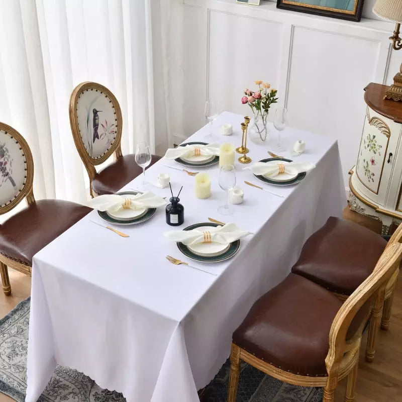 Conjunto de 12 Guardanapos de Tecido para Mesa Posta em Cetim