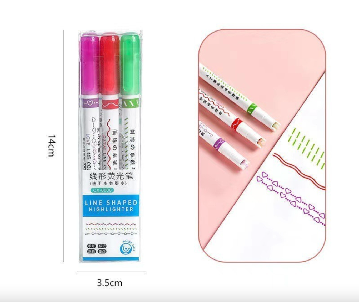 Conjunto de Canetas Mágicas para Ilustrações Criativas