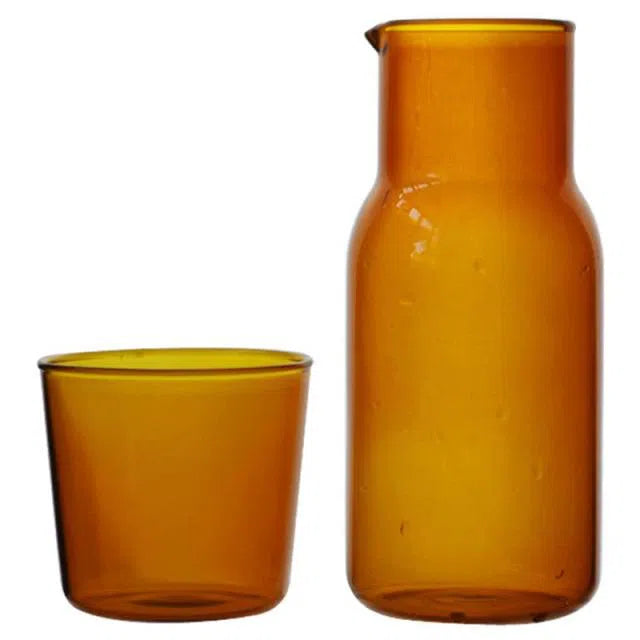 Conjunto de Jarra e Copo de Moringa - Coleção Arco-Íris