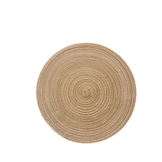 Conjunto de Jogos Americanos - 6 Peças de Tecido para Mesa