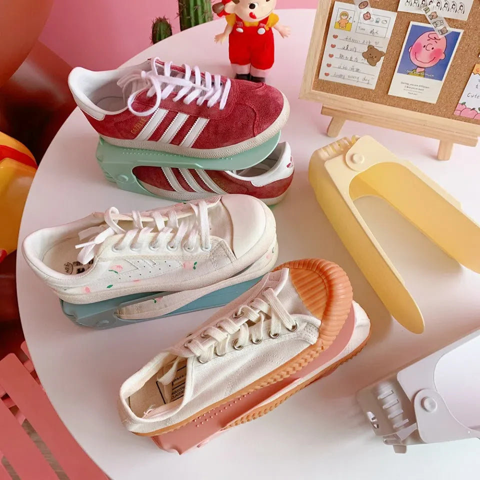 Conjunto de Organizadores para Sapatos - Armazenamento Eficiente e Prático