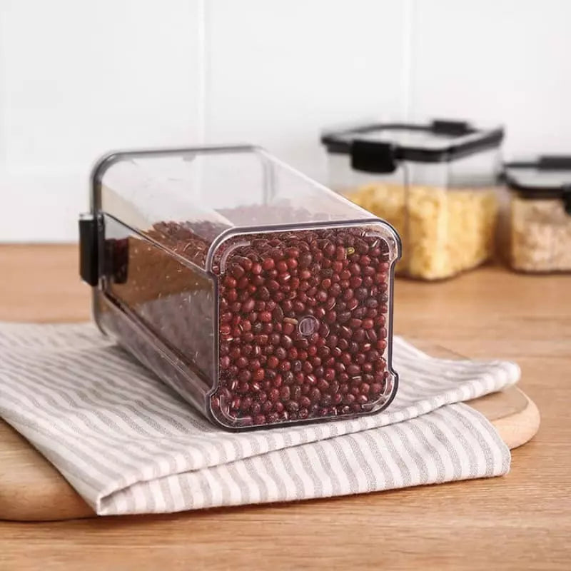 Conjunto de Potes Herméticos para Armazenamento de Mantimentos