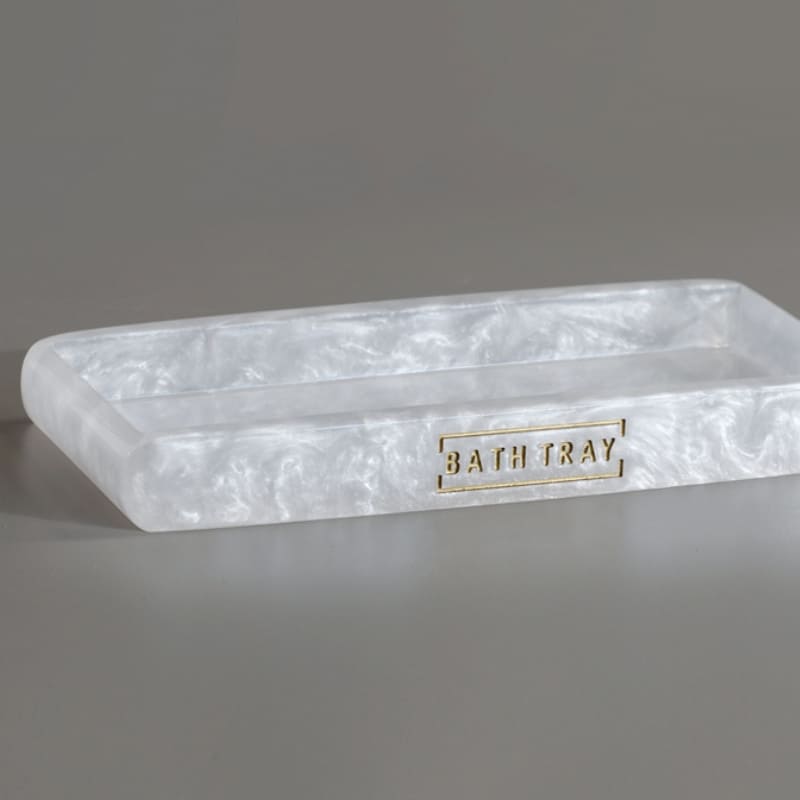 Conjunto de Saboneteira e Acessórios para Banheiro - Kit Lavabo 3 Peças