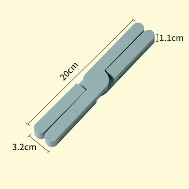 Conjunto de Suportes de Panela em Silicone Dobrável - 4 Unidades