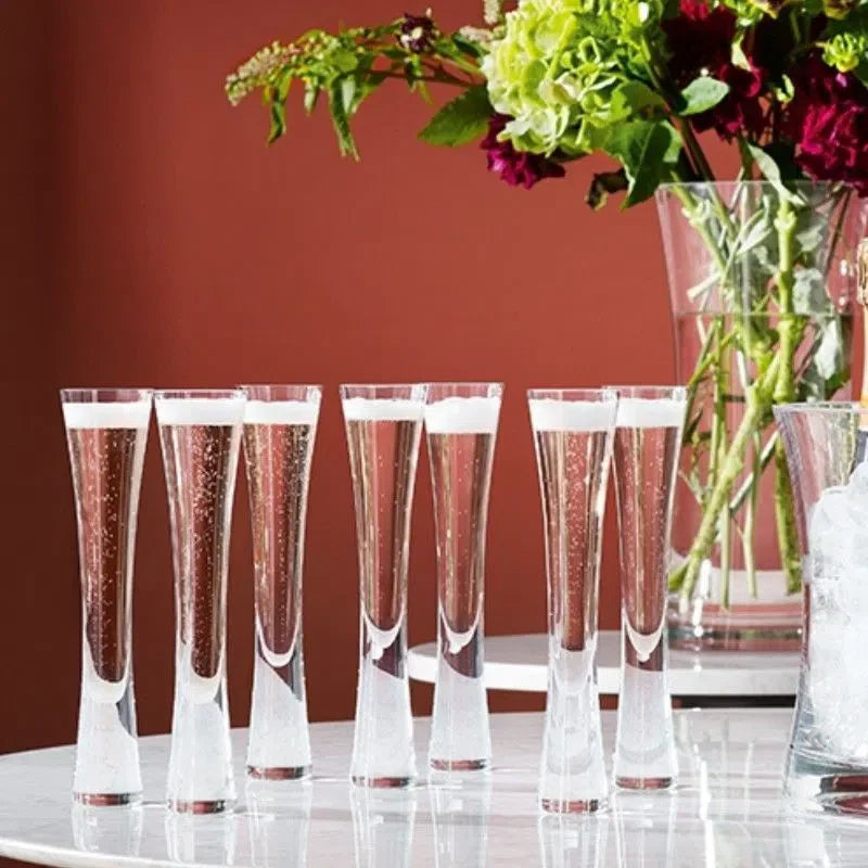 Conjunto de Taças Tulipa em Vidro - 2 Peças para Servir Bebidas