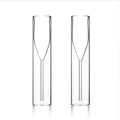 Conjunto de Taças de Vidro Duplo - 2 Peças para Bebidas