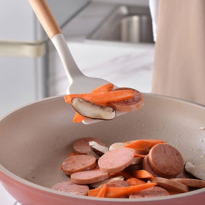 Conjunto de Utensílios de Cozinha 14 Peças em Silicone com Organizador