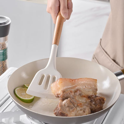 Conjunto de Utensílios de Cozinha 14 Peças em Silicone com Organizador