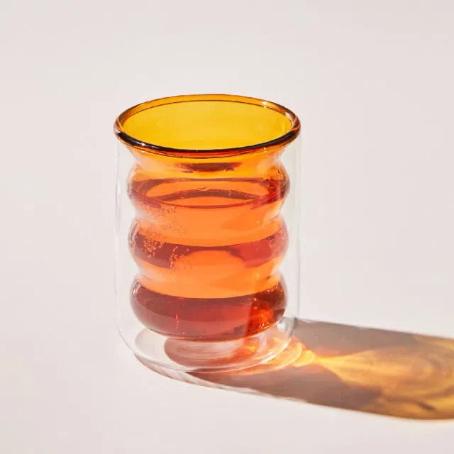 Copo Colorido de Dupla Camada 220ml - Coleção Arco-Íris