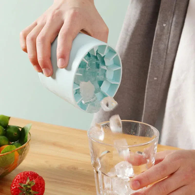 Copo Compacto para Fazer Gelo - Ideal para Bebidas e Coquetéis