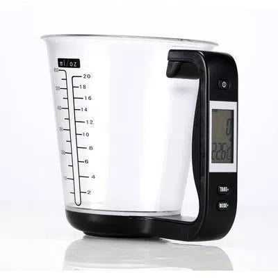 Copo Medidor com Balança Digital Integrada para Cozinha